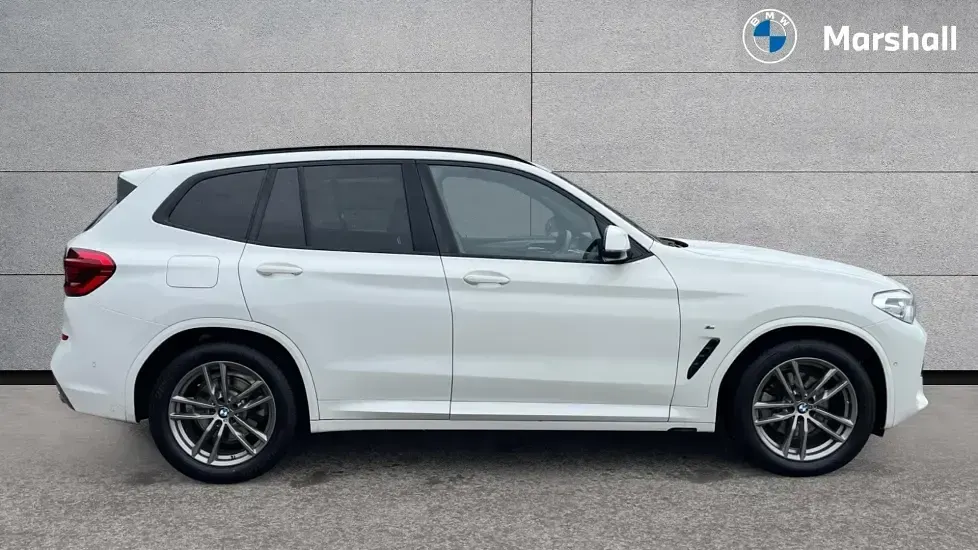 Used BMW X3 M Sport 190 HP (139 kW) 2021 White SUV