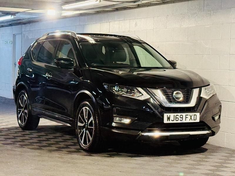 Black Used 2019 Nissan X-Trail Tekna SUV | £9,989 (Good price) - Image 1/4