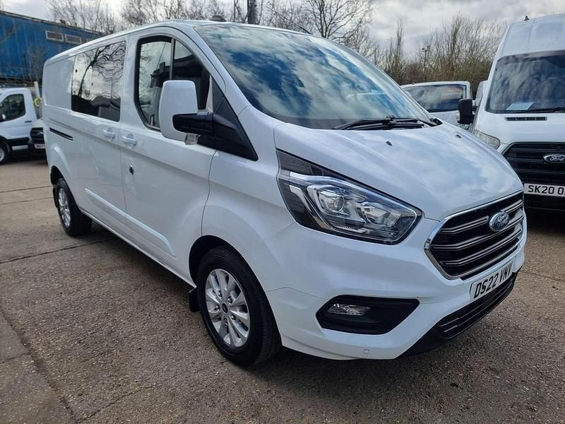 White Used 2022 Ford Transit Custom Limited Van | £14,940 (Fair price) - Image 1/3