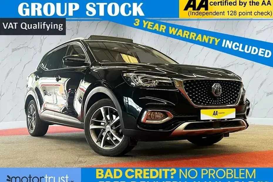 Used MG HS Exclusive 162 HP (119 kW) 2022 Black SUV