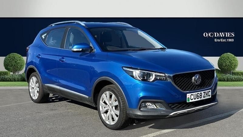 Blue Used 2018 MG ZS Excite Sedan | £8,995 (A bit pricey) - Image 1/4