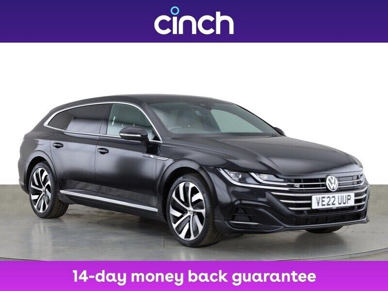 Black Used 2022 VW Arteon R-line Estate | £18,849 (Good price) - Image 1/3