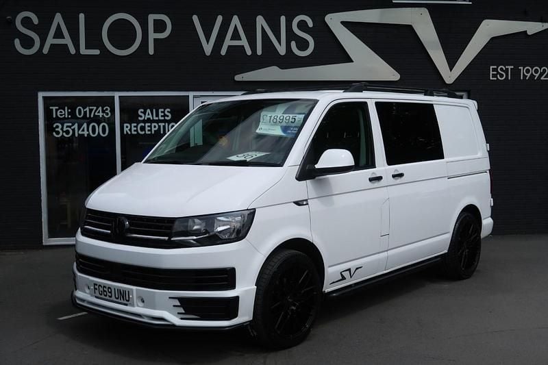 Used VW T6.1 Startline 102 HP (75 kW) 2019 White Van