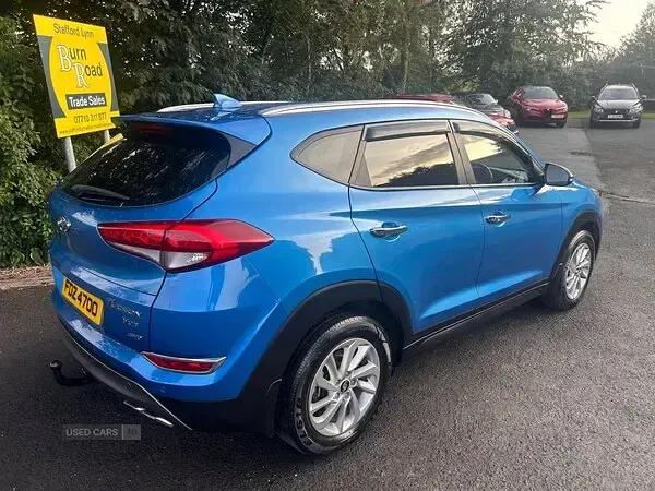 Used Hyundai Tucson SE 185 HP (136 kW) 2016 Blue SUV
