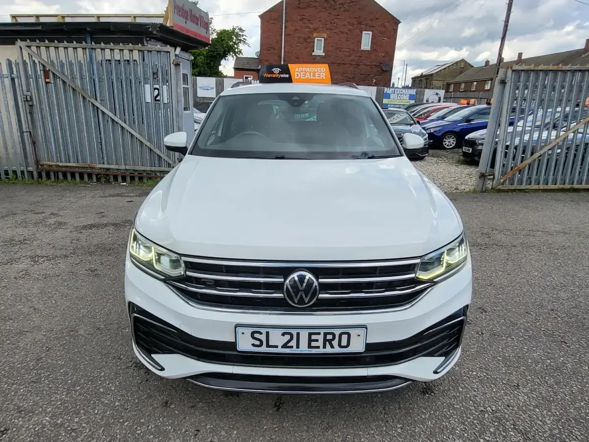 Used VW Tiguan R-line 2021 White SUV