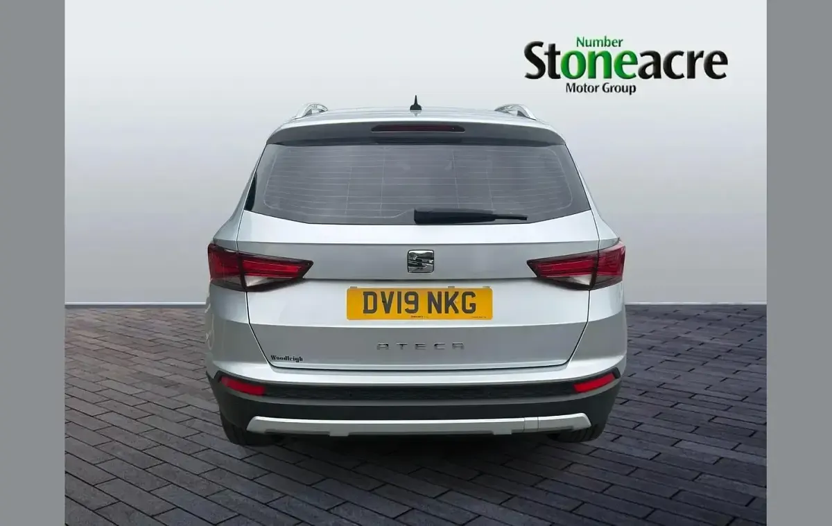 Used Seat Ateca SE Technology 116 HP (85 kW) 2019 Silver SUV