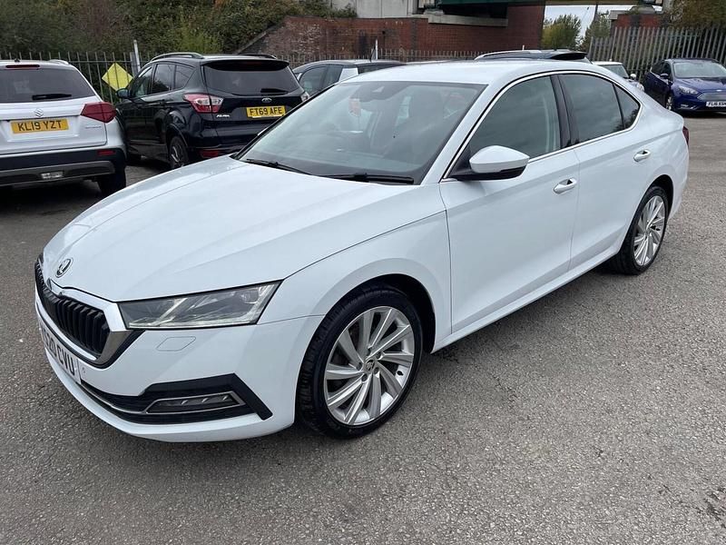 Used Skoda Octavia SE L First Edition 2020 White Hatchback