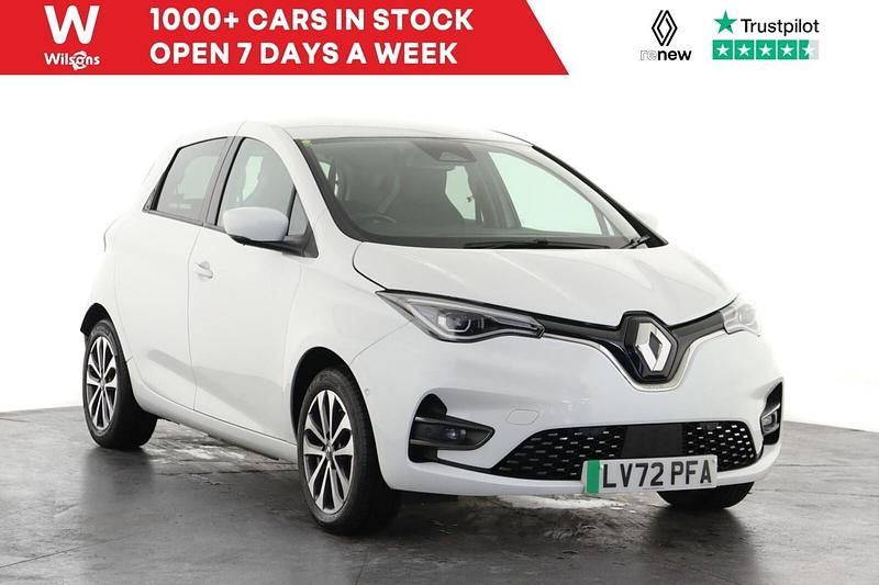 White Used 2022 Renault Zoe GT-Line Hatchback | £11,898 (Fair price) - Image 1/3