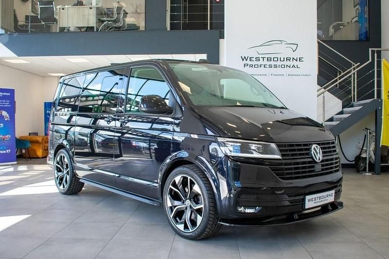 Black Used 2021 VW T6.1 Highline Van | £36,980 (Fair price) - Image 1/3