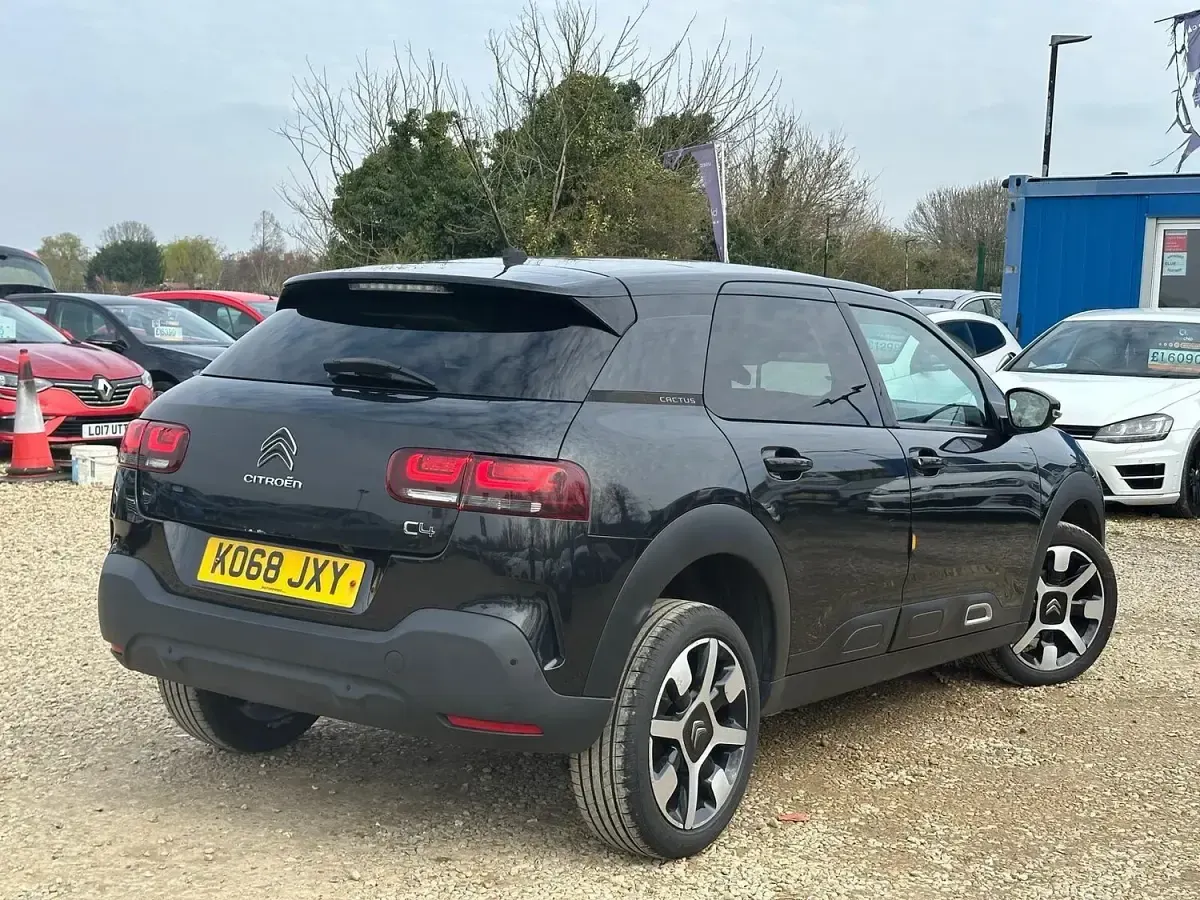 Used Citroën C4 Cactus Flair 2019 Black Hatchback