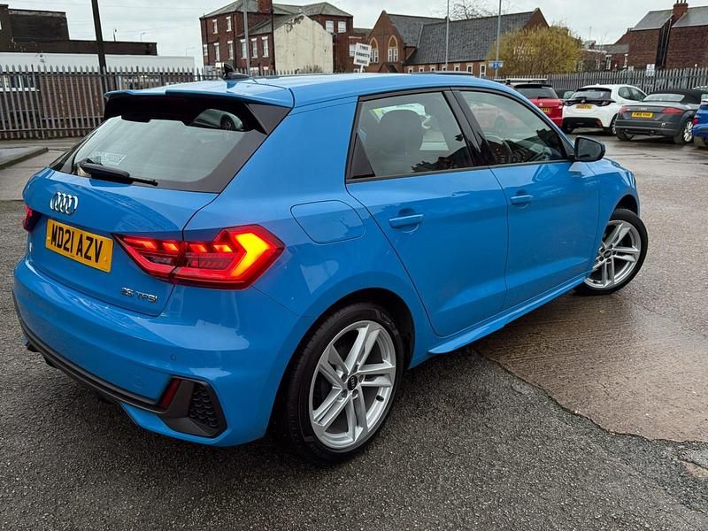 Used Audi A1 S-Line 2021 Blue Hatchback