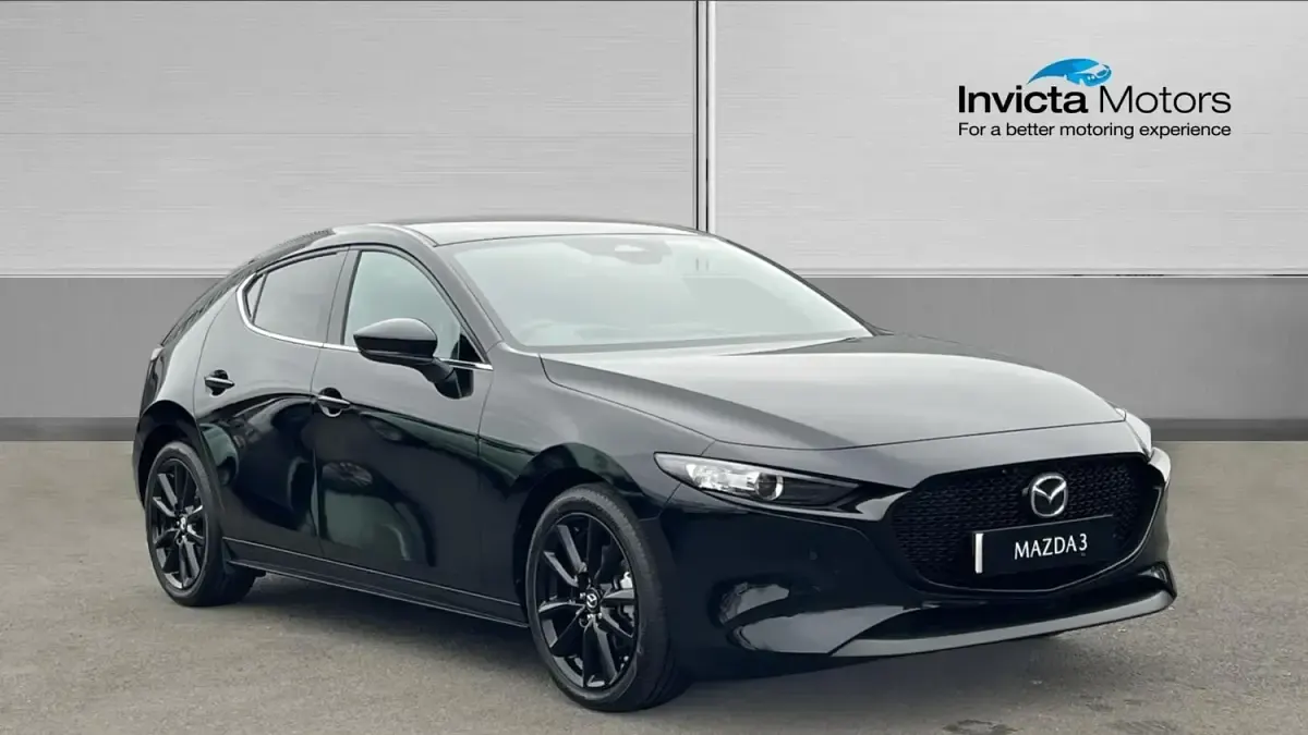 Begagnad Mazda 3 Homura-Line 2026 Svart Halvkombi