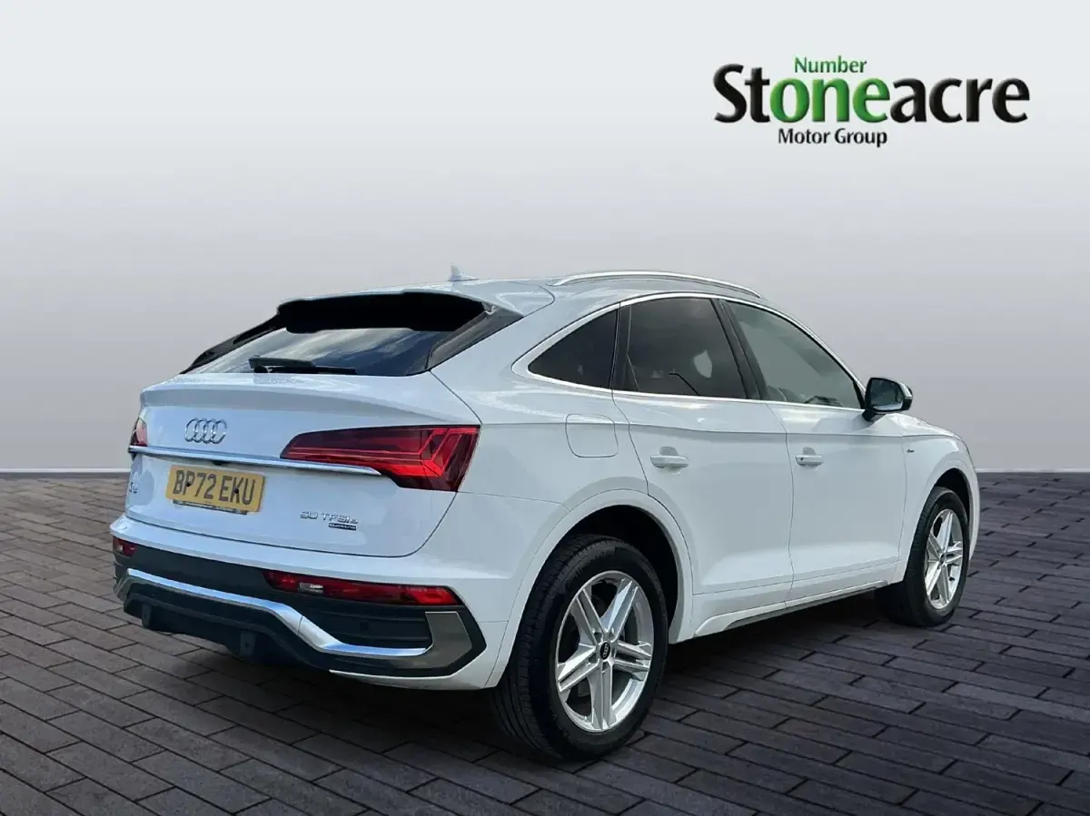 Usado Audi Q5 Sportback S-Line 295 CV (216 kW) 2022 Blanco SUV