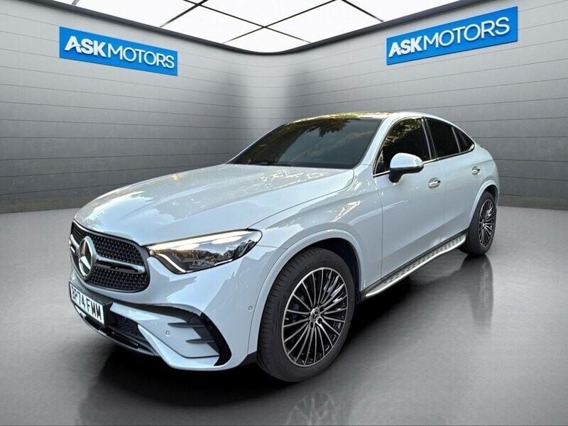 Grey Used 2024 Mercedes GLC300 AMG line Coupe | £59,995 - Image 1/3