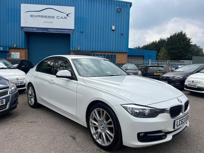 White Used 2014 BMW 318 Sport Line Sedan | £4,975 (Fair price) - Image 1/4