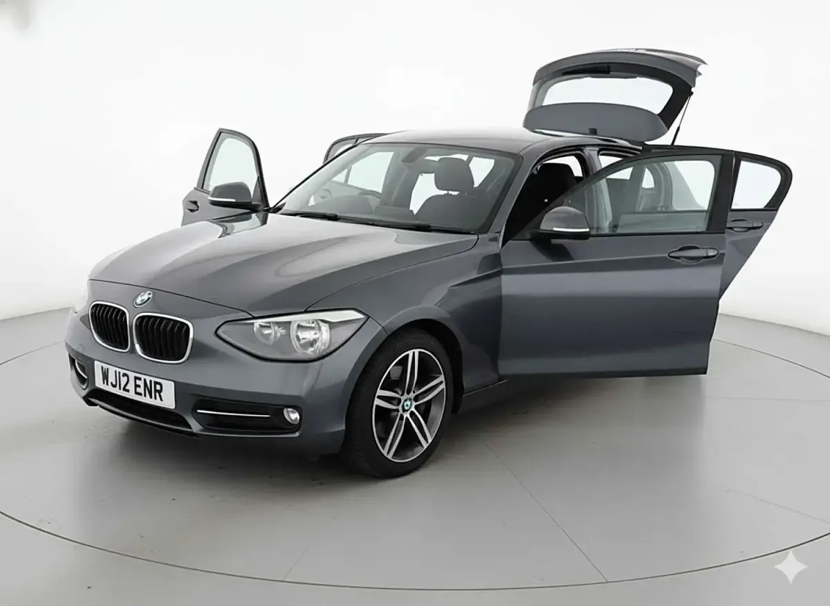 Used BMW 116 Sport Line 2012 Grey Hatchback