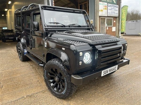 Santorini black Used 1999 Land Rover Defender S SUV | £39,995 - Image 1/1