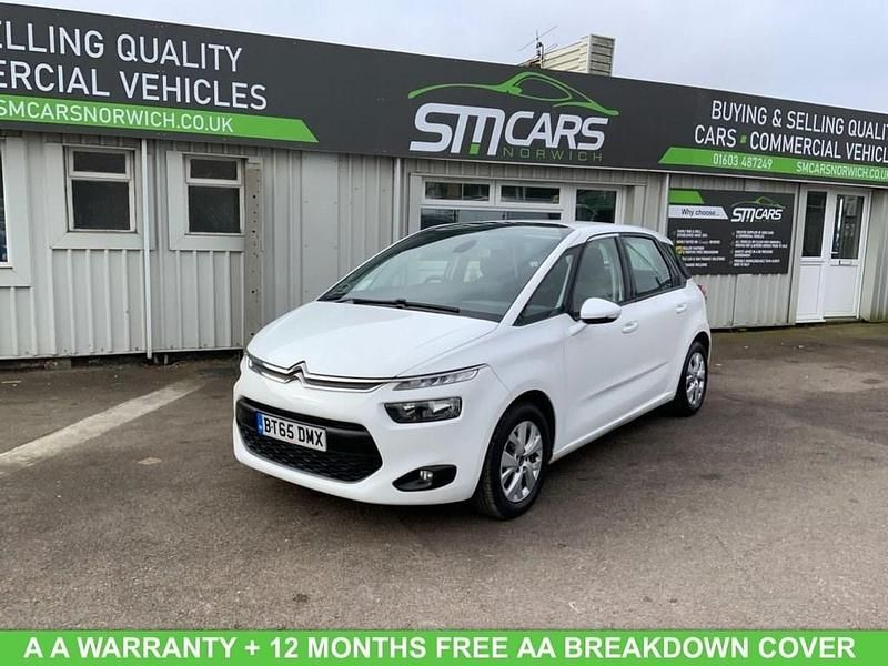 Used Citroën C4 Picasso PureTech 130 HP (95 kW) 2015 White MPV