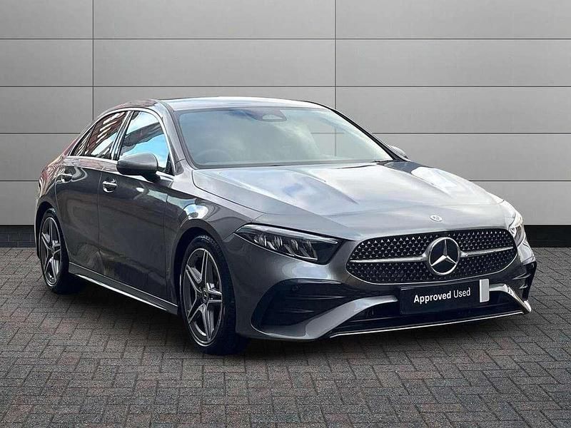 Grey Used 2023 Mercedes A200 AMG Line Premium Sedan | £23,990 (Good price) - Image 1/4