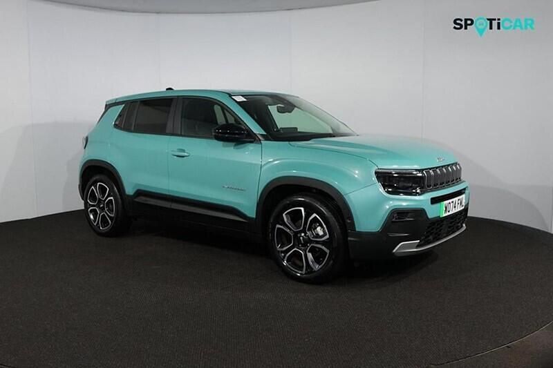 Used Jeep Avenger EV Summit 113 kW (154 HP) 2025 Blue SUV