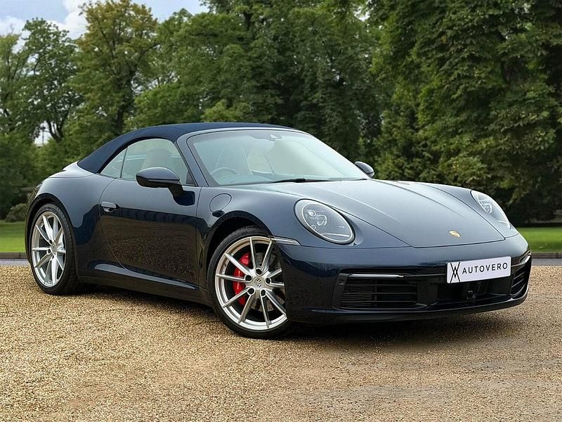 Used Porsche 911 2019 Blue Cabriolet