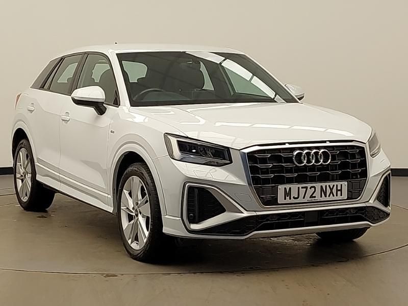 White Used 2022 Audi Q2 S-Line SUV | £19,998 (A bit pricey) - Image 1/4