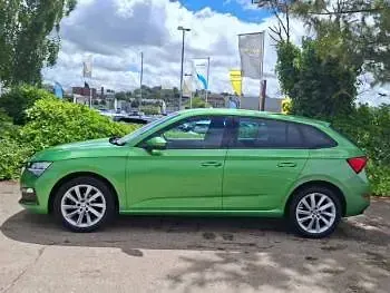 Used Skoda Scala SE L 95 HP (69 kW) 2020 Green Hatchback