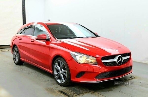 Red Used 2016 Mercedes CLA180 Sedan | £11,995 (Fair price) - Image 1/4