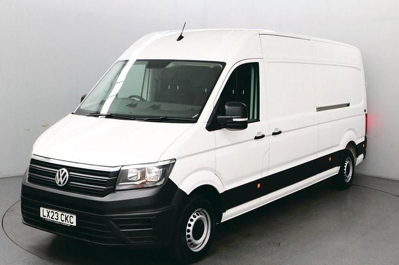 White Used 2023 VW Crafter Trendline Van | £19,490 (Good price) - Image 1/4