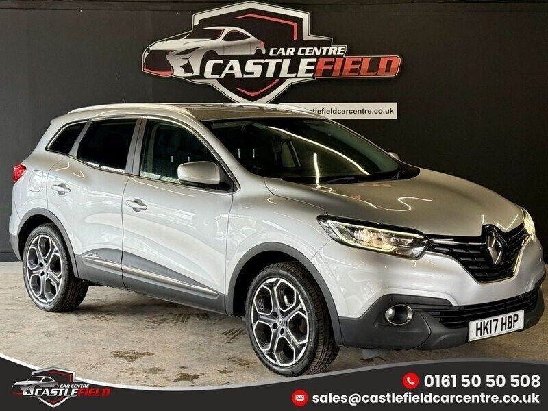 Silver Used 2017 Renault Kadjar Dynamique SUV | £6,995 (Fair price) - Image 1/4