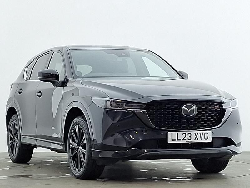 Black Used 2023 Mazda CX-5 Homura-Line SUV | £21,498 (Fair price) - Image 1/4