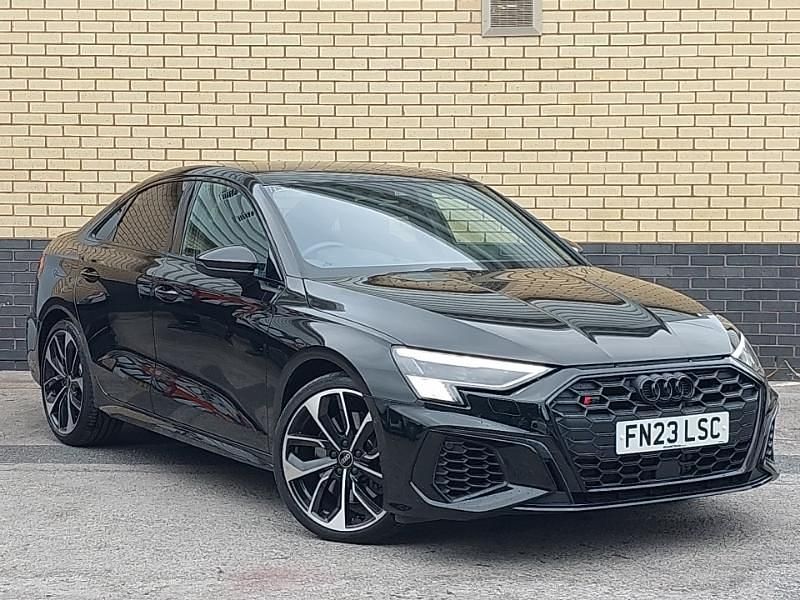 Black Used 2023 Audi S3 Advanced Sedan | £38,298 (Fair price) - Image 1/4