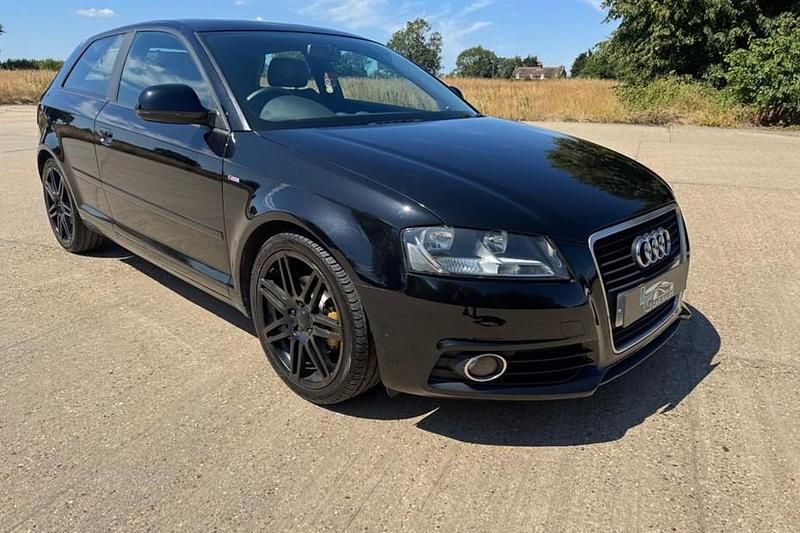 Black Used 2010 Audi A3 S-Line Hatchback | £3,995 (Fair price) - Image 1/1