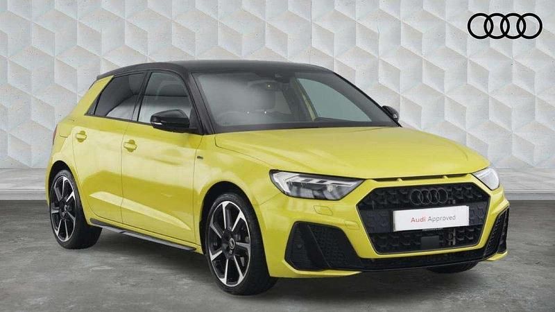 Yellow Used 2021 Audi A1 Black Edition Hatchback | £23,750 (Expensive) - Image 1/4