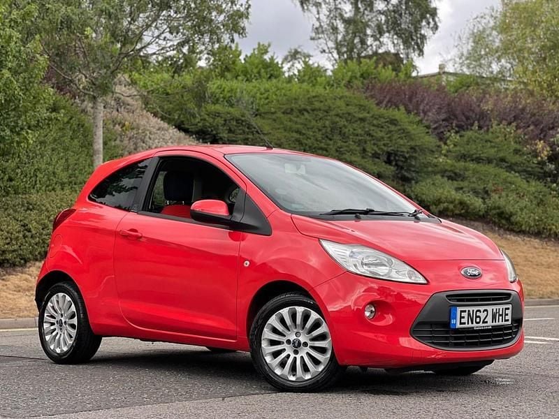 Red Used 2013 Ford Ka Zetec Hatchback | £2,495 (Good price) - Image 1/4