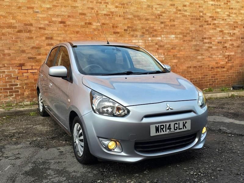 Used Mitsubishi Mirage 79 HP (58 kW) 2014 Silver Hatchback