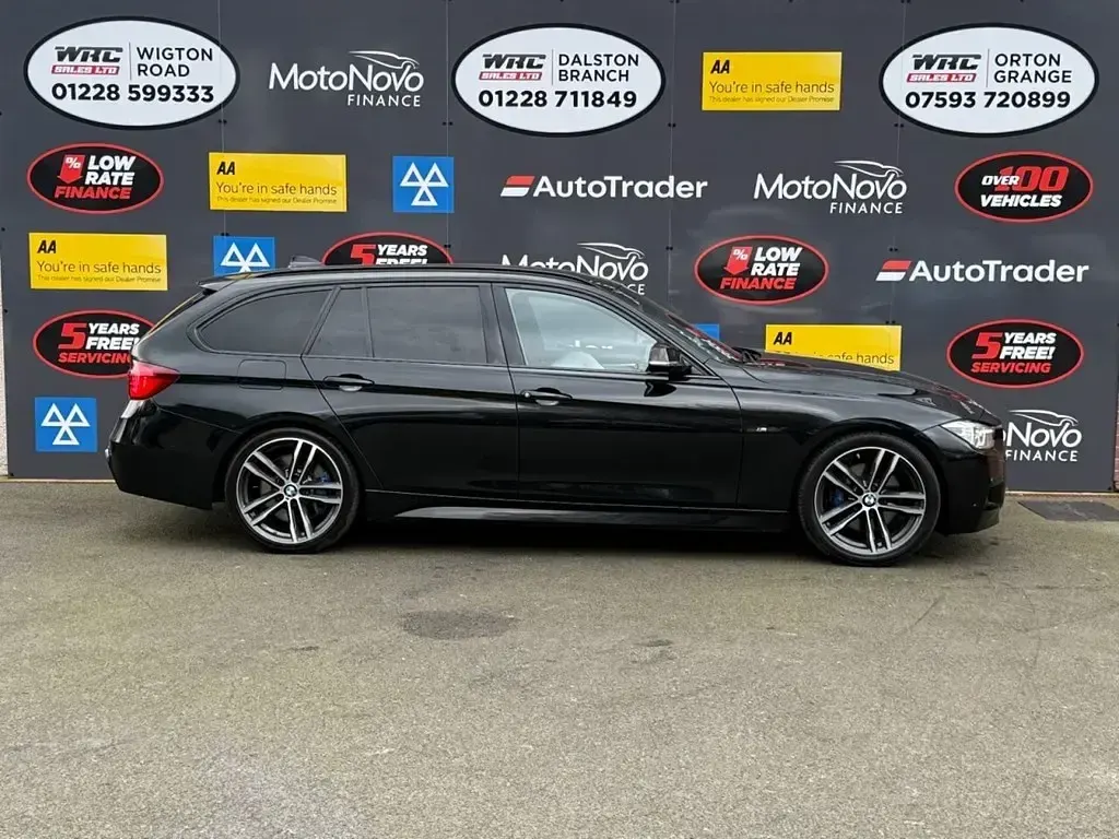 Used BMW 320 M Sport 190 HP (139 kW) 2018 Black Estate