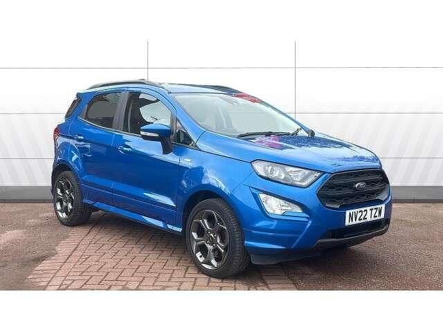 Blue Used 2022 Ford Ecosport ST-Line SUV | £12,624 (Fair price) - Image 1/4