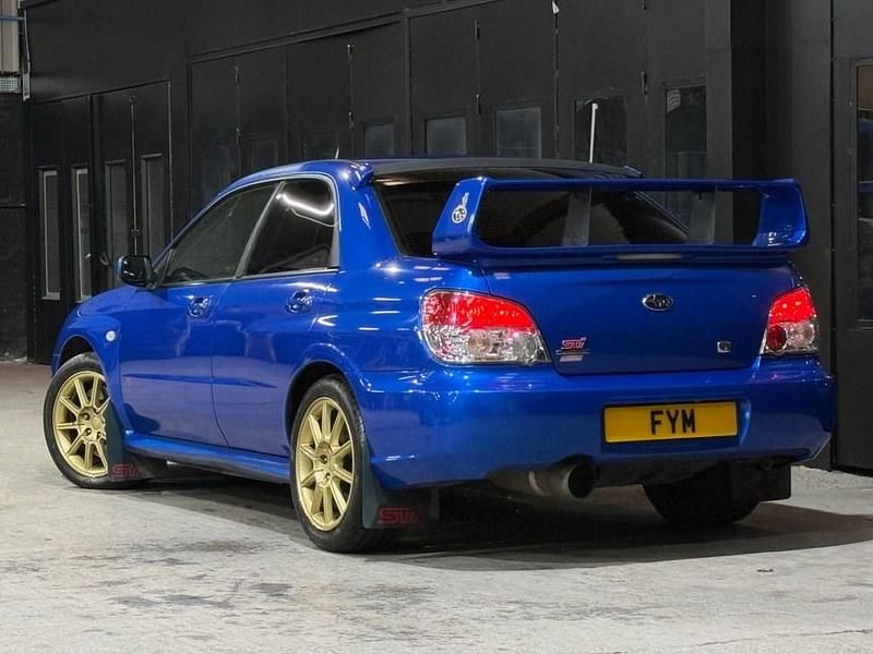 Used Subaru Impreza 2007 Blue Sedan