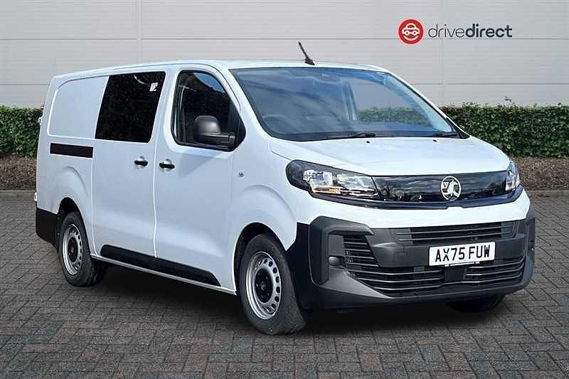New Vauxhall Vivaro 143 HP (105 kW) 2026 Solid  kaolin white MPV