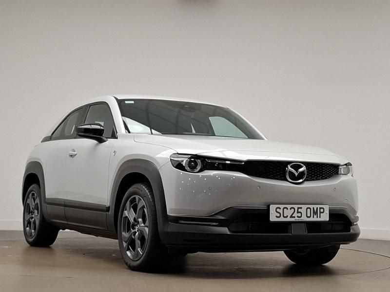 White New 2025 Mazda MX30 Prime-Line SUV | £18,498 (Fair price) - Image 1/4