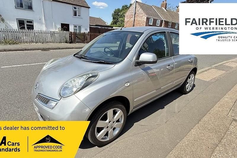 Silver Used 2010 Nissan Micra N-TEC Hatchback | £5,495 (Fair price) - Image 1/1