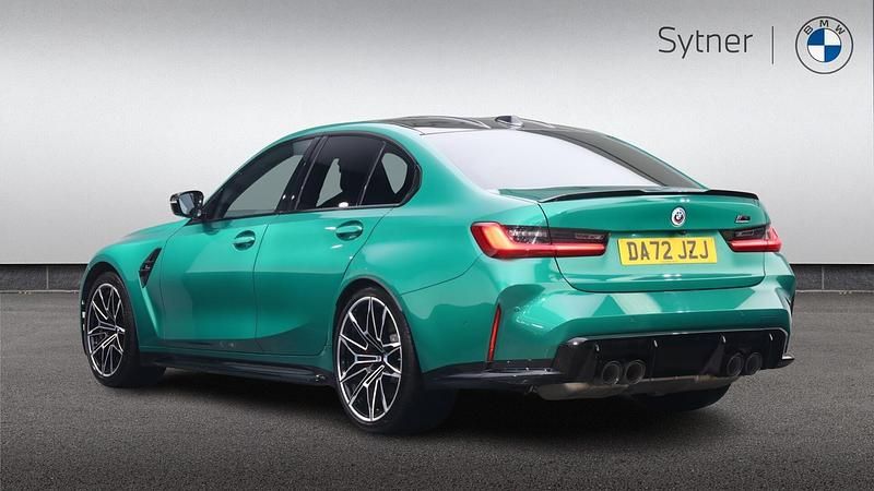 Used BMW M3 Competition Edition 510 HP (375 kW) 2022 Green Sedan
