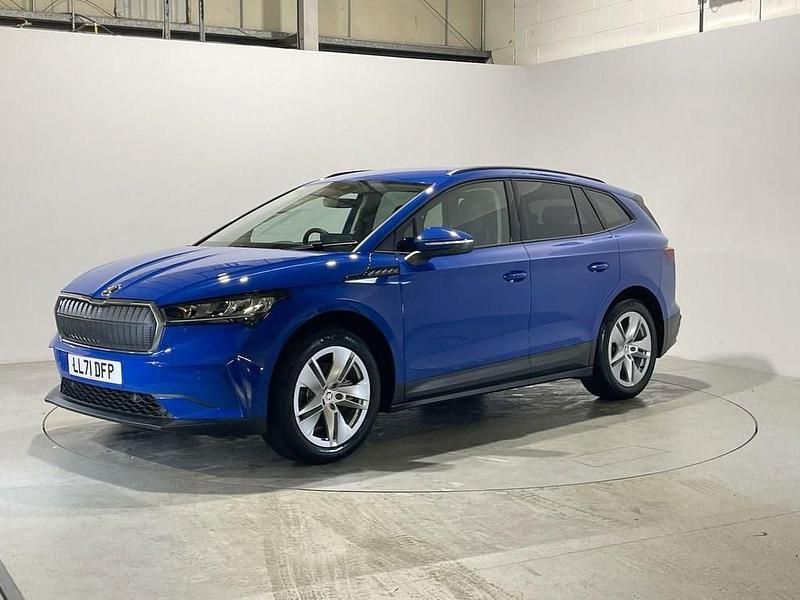Used Skoda Enyaq iV ecoSuite 131 kW (179 HP) 2022 Blue SUV