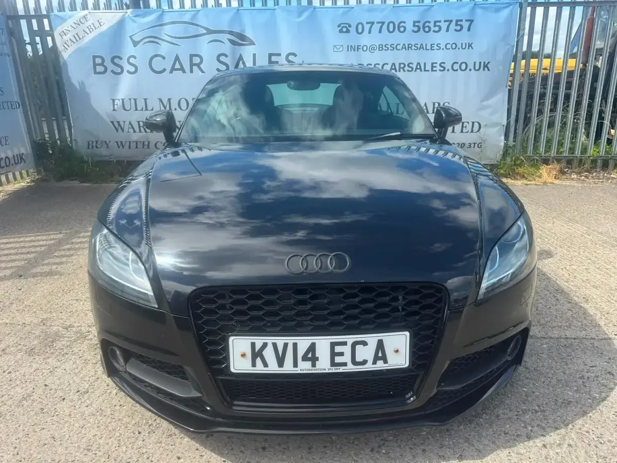 Used Audi TT S-Line 168 HP (123 kW) 2014 Black Coupe