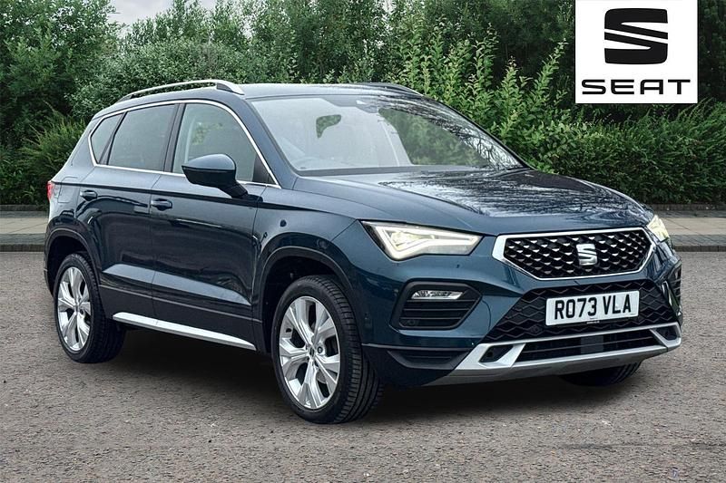 Used Seat Ateca Xperience 150 HP (110 kW) 2023 Lava blue SUV