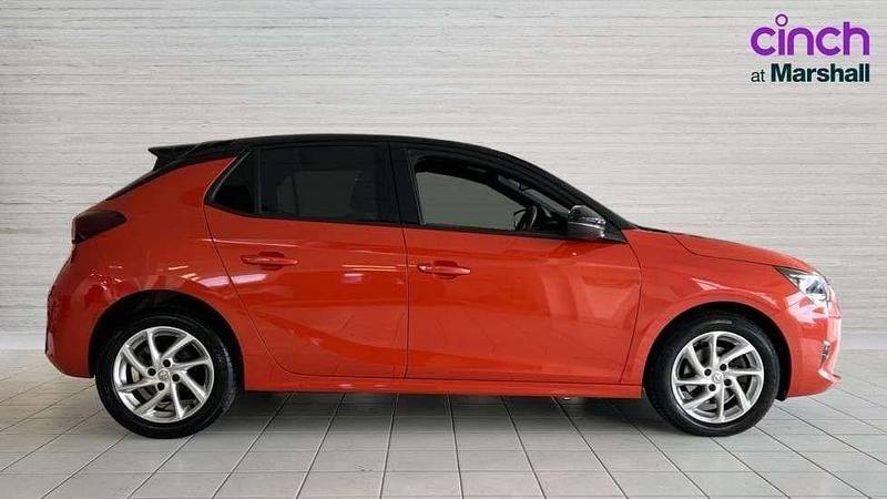 Used Vauxhall Corsa SRi 100 HP (73 kW) 2020 Orange Hatchback