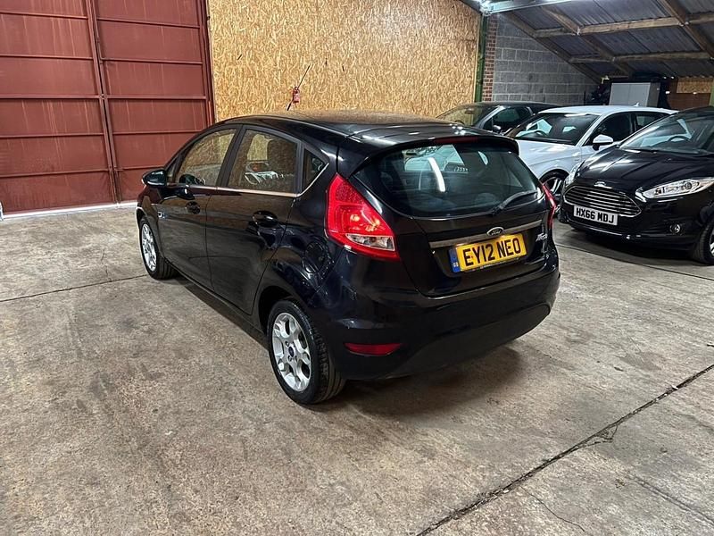 Used Ford Fiesta Zetec 2012 Black Hatchback