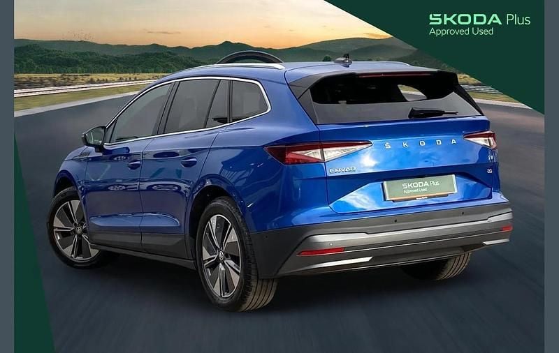 Used Skoda Enyaq iV ecoSuite 150 kW (204 HP) 2023 Race blue metallic SUV