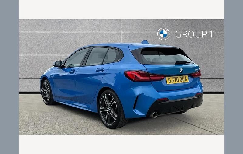 Used BMW 118 M Sport 138 HP (101 kW) 2020 Blue Hatchback